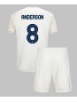 Nottingham Forest Elliot Anderson #8 Vieraspaita Lasten 2025-26 Lyhythihainen (+ shortsit)